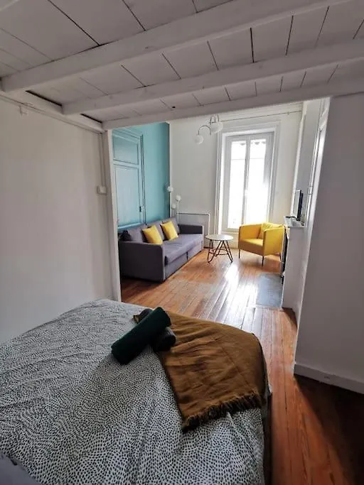 Grand T1 Bis Charme De L'Ancien Proxgare/Metro/Bus Apartment Lyon France